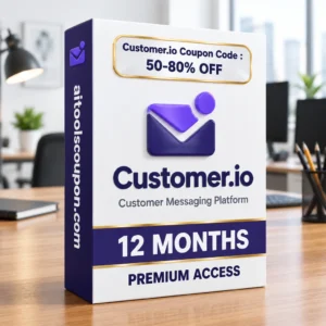 Customer.io promo code 60–80% off