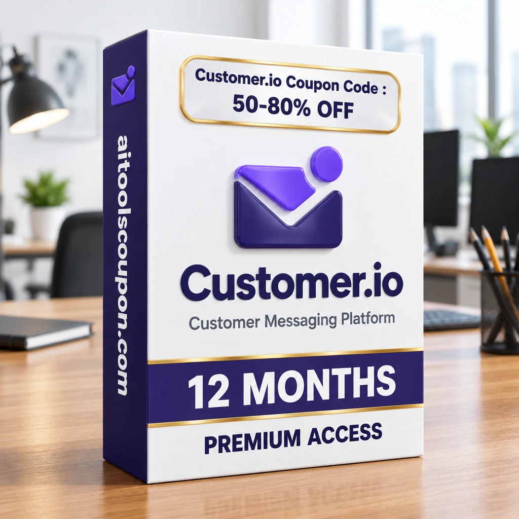 Customer.io promo code 60–80% off