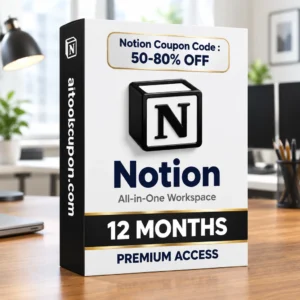 Notion promo code 60–80% off