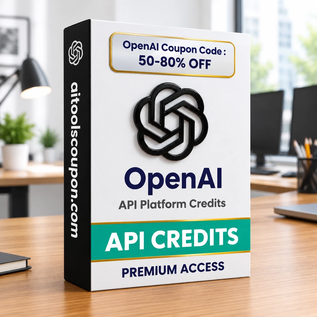 OpenAI API promo code 60–80% off