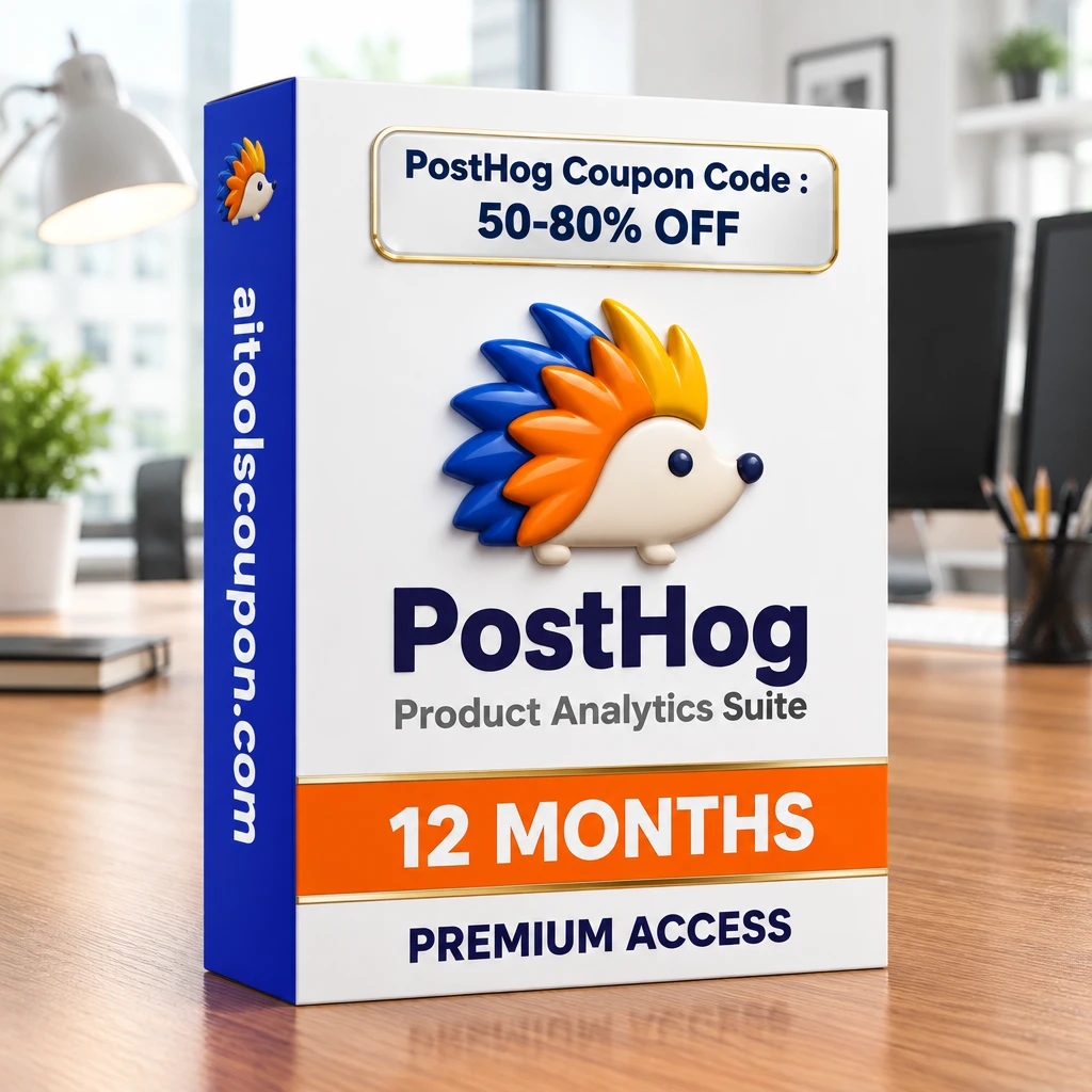 PostHog promo code 60–80% off